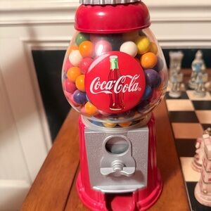 Coca Cola Multicolor Gumball Dispenser